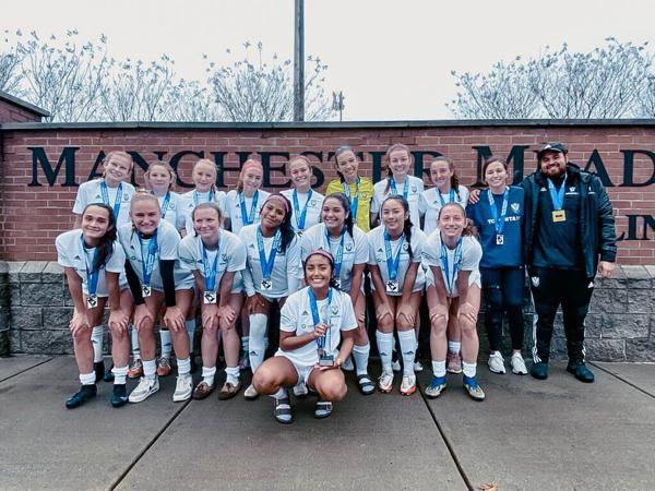 TFC Academy Girls Select Teams Bring Home Two Championships featured image