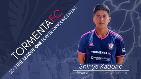 Shinya Kadomo se une a Tormenta FC en prestamo desde el Loudoun United FC featured image