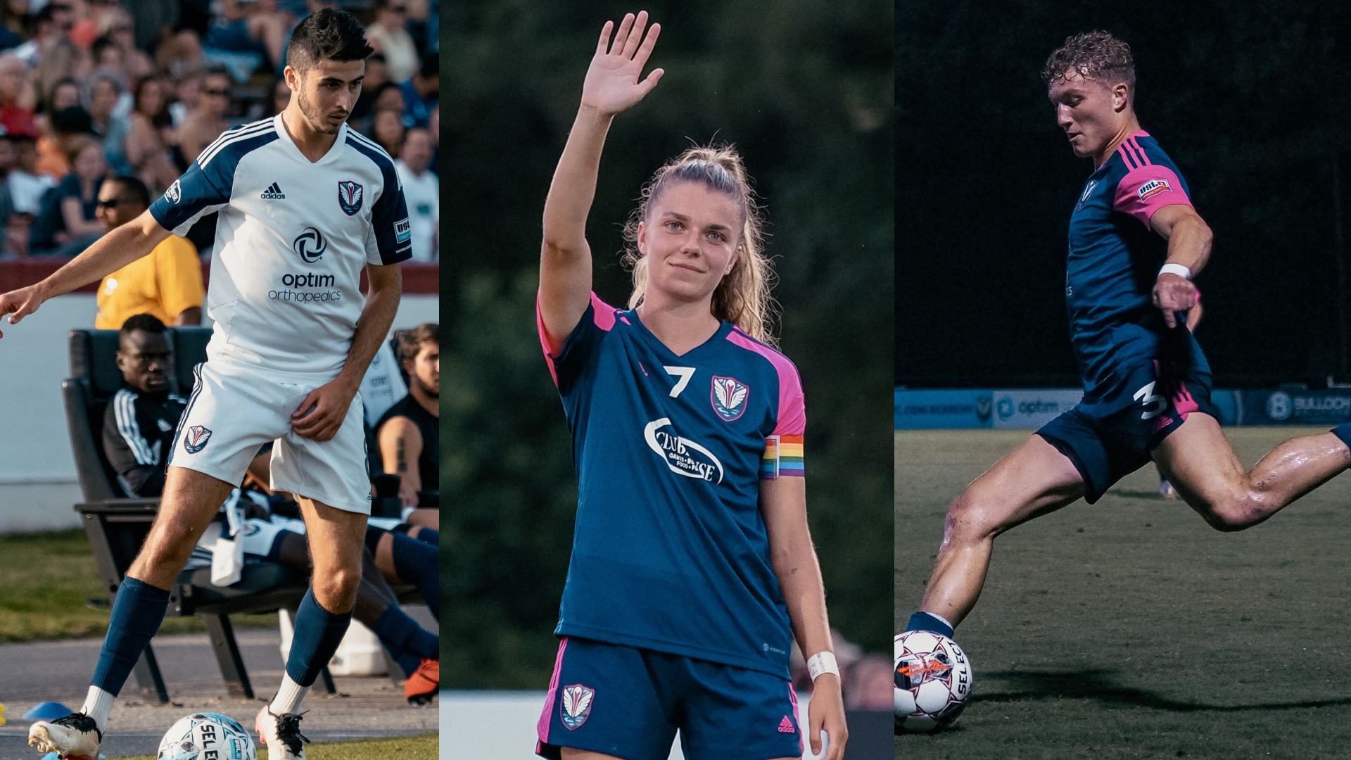 Andrews, Cabral, Mazzaferro Named Tormenta FC Players of the Month for May featured image