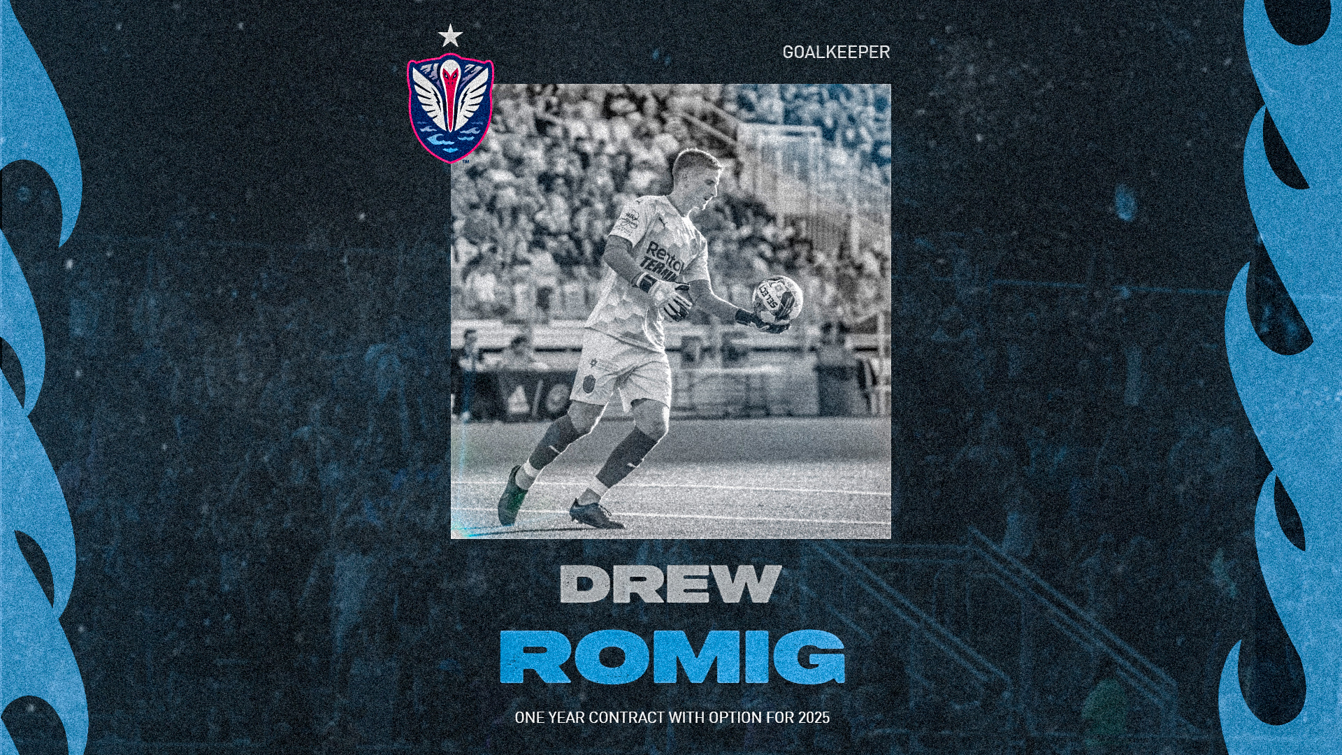 South Georgia Tormenta FC announces Drew Romig on One-Year Contract with Option for 2025 featured image